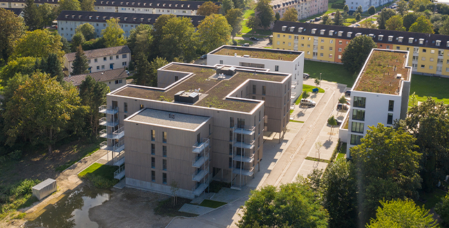 Projektbau Allgäu & Panorama Wohnbau: Wohnanlage mit 40 Wohneinheiten
